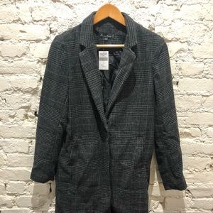 NWT Black Plaid jacket